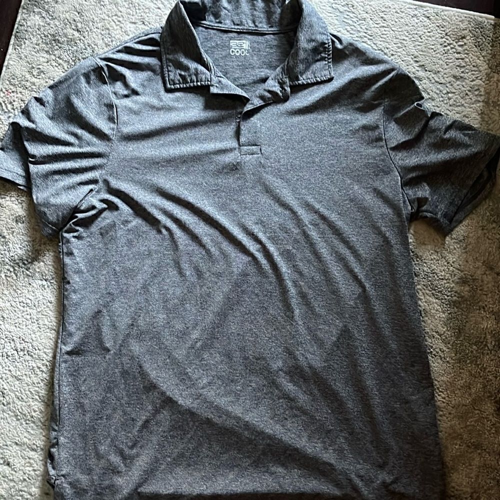Gray polo 